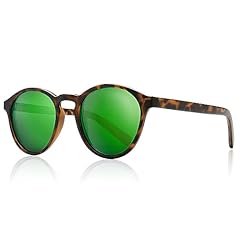 Amber Frame(matte Finish)/Green Mirrored Lens