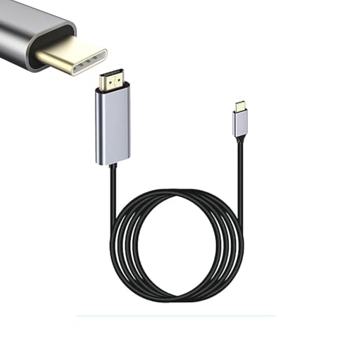 Adaptateur USB-C vers HDMI - Cable 4K Haute Résolution, Plug and Play, Robuste et Dur, Large Compatibilité, Garantie de Qualité