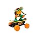 Teenage Mutant Ninja Turtles Mikey Cowabunga Skate RC Car Toy, Imitates Real Skate Tricks, Ages 5+