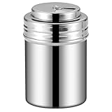 ARTIBETTER Edelstahl Gewürzbehälter mit Verstellbarem Streuverschluss Gewürzstreuer und Pfefferdose für Küche Vielseitiger Gewürzspender mit Luftdichtem Deckel für Salz Pfeffer Saatgut