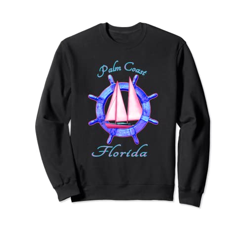 Palm Coast Florida Velero Velero Vacaciones Náutica Sudadera