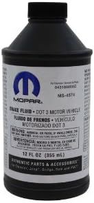 Genuine Chrysler Fluid 4318080AD DOT 3 Motor Vehicle Brake Fluid - 12 oz. Bottle