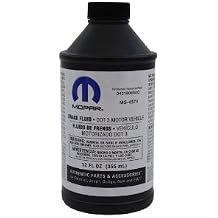Chrysler Fluid 4318080AD DOT 3 Motor Vehicle Brake Fluid - 12 oz. Bottle