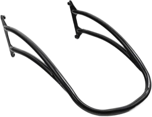 Motorrad-Sturzbügel Motorrad Crash Bar Für Indische Chef Dark Horse Für Roadmaster Häuptling Für Klassische Für Springfield Vorne Für Fender(Schwarz)