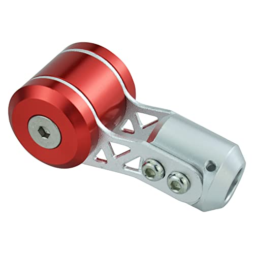 Temzzer Shift Knob T-Shaped Car Gear Shifter Knob Aluminum Shift Stick Lever Knob For Most Manual Automatic Vehicles (Red) #TOP5