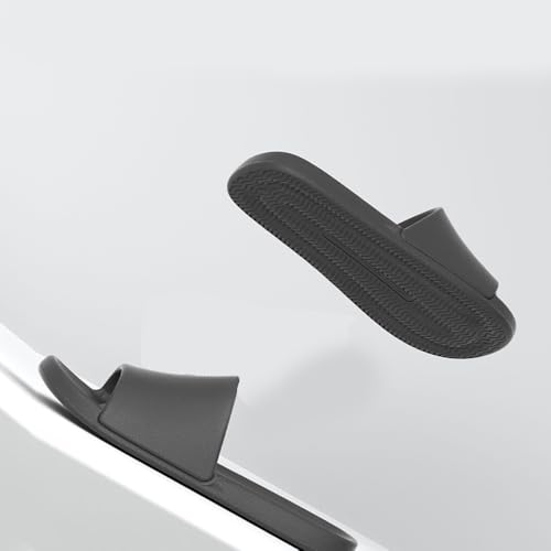 Slippers for Women and Men Indoor/Outdoor Bathroom & Shower Slides - Cloud Comfort, Lightweight, Non-Slip Thick Sole, Easy Clean3