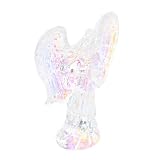 iplusmile Adorno De Ángel De Cristal Decoración del Hogar Estatua Religiosa De Jesús Mini Escultura De Ángel Figuras Religiosas De Jesús Modelo De Ángel En Miniatura Estatua De Ángel