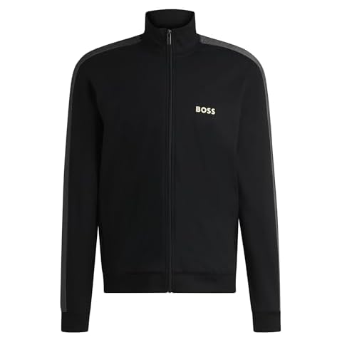 Veste zippée BOSS en coton Cover