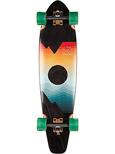 Globe Arcadia Complete Skateboard,Black Maple/Chromeset,36