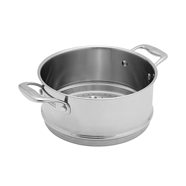 Zwilling steamer insert 1 unit stainless steel  urban country home decor