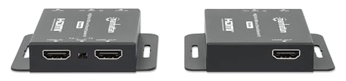 Extensor HDMI Manhattan 4K de largo alcance sobre cable de red con transmisión fluida de 40m 6
