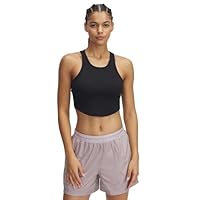 Under Armour - Womens Rival Rib Tank Top, Color Black (001), Size: XX-Large