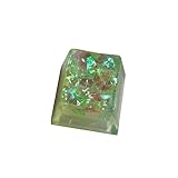 Hintergrundbeleuchtung: Ja Mechanische Tastatur mit 108 Tasten, handgefertigt, OEM R4 Profil, Kunstharz, R1WC 108 Tasten, Grün