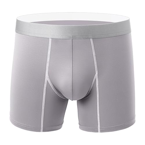 Men's Comfy Boxer Briefs Scrunch Butt Underpants Lightweight Breathable Soft Underpants Mid Rise Stretchy Underpants