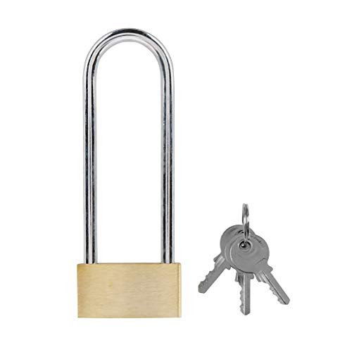 Cogex, 80637, Lucchetto, staffa di ottone 40mm