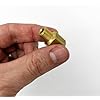 LockNLube Metric 10x1 (f) to 1/8 NPT (m) Adapter