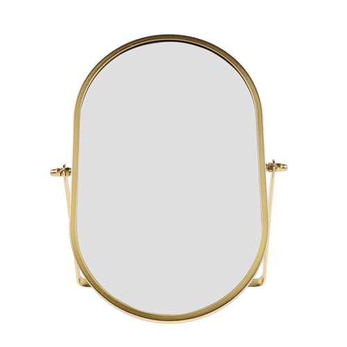 Miroir de maquillage pliable grand format pour éviter les reflets
