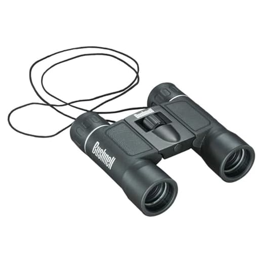 Bushnell Powerview 8x21 Compact Folding Roof Prism Binocular (Black)