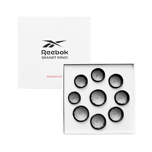Reebok Smart Fitness Ring Sizing Kit – Smart Ring für