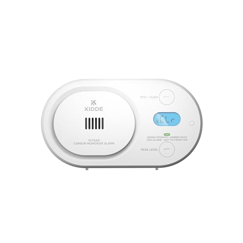 Kidde Carbon Monoxide Detector 10-Year Battery-Powered COBDL10