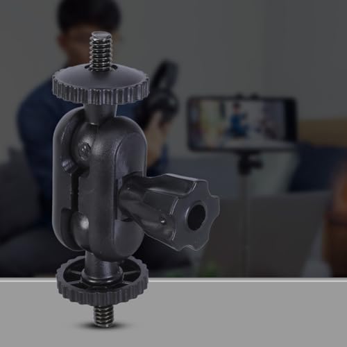 Image of Double Ended 1 / 4inch Male Threaded Screw Adapter for Video Equipment and Lighting Setup Camera Cage Accessory