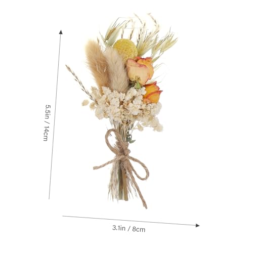 6 Mini Ramos de Flores Secas Naturales para Decoración miniatura 2