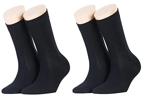 Chaussettes femme s.Oliver Classic lot de 4 paires en coton noir