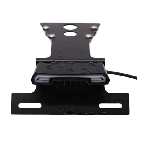 Support de plaque XSR 900 en alu avec clignotant et feu arrière LED intégrés
