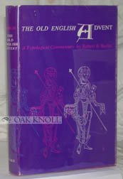 The Old English Advent; (Yale studies in English) B0006BUDAU Book Cover