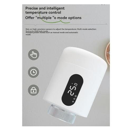 Thermostat de radiateur Tuya ZigBee 3.0 programmable contrôle de température - 7