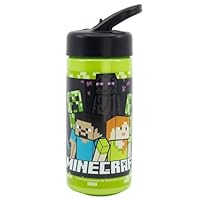 Stor PP SPIELPLATZ FLASCHE 410ML , Kunststoff, MINECRAFT, Bunt