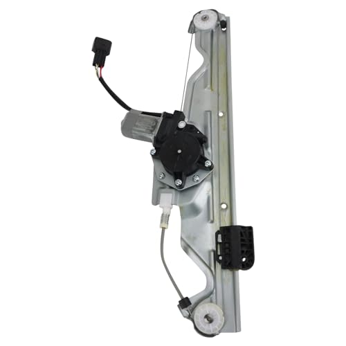 Image of TRQ Rear Right Power Window Motor & Regulator Assembly Compatible with 2004-2010 BMW