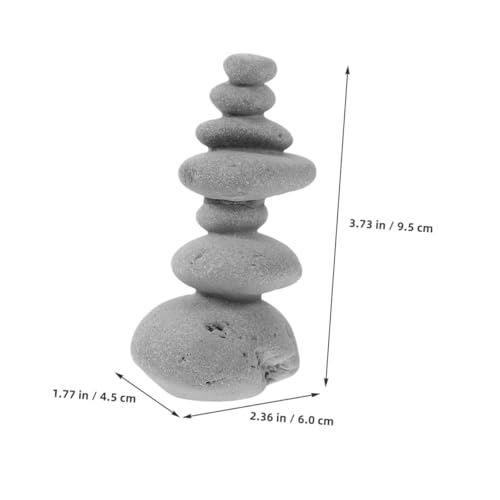 Rocaille de simulation de paysage pour décor de jardin extérieur miniature - 3