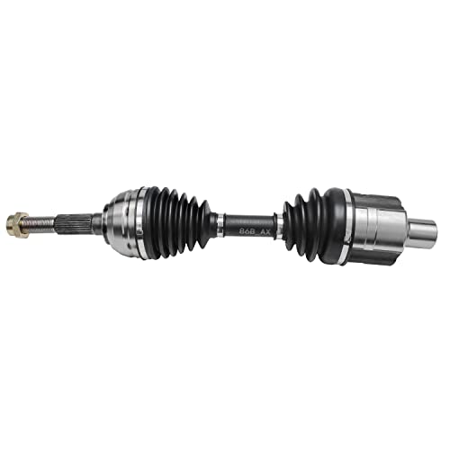 Image of Detroit Axle - 4WD Front 2pc CV Axles for Chevrolet S-10 Blazer GMC Jimmy Sonoma Isuzu Hombre Olds Bravada, 2 CV Axle Shafts Assembly Replacement