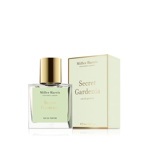 Miller Harris Secret Gardenia Eau de Parfum 14ml – Floral and Aquatic Perfume | Fresh Pear & Woody Notes