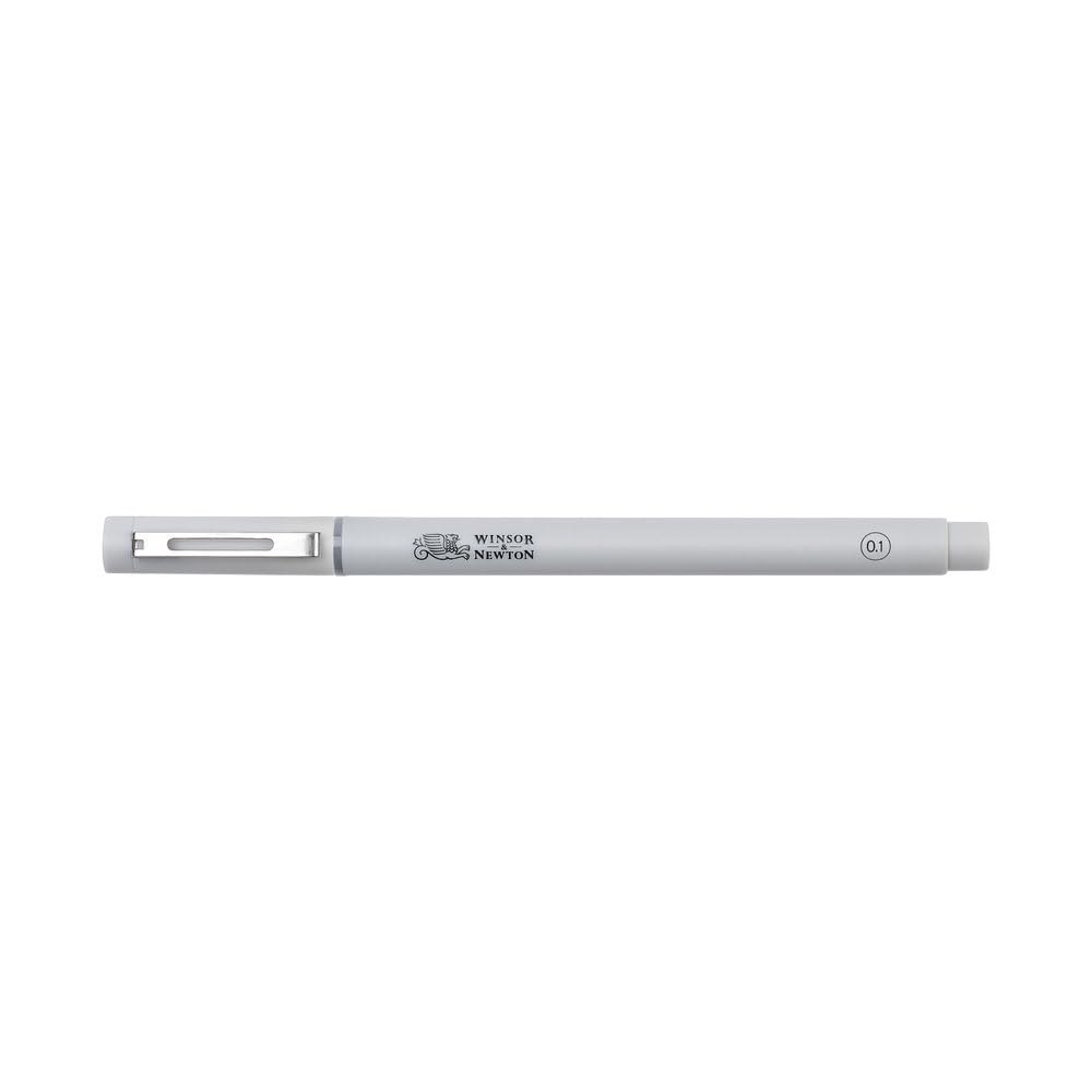 Winsor & Newton Fineliner Calibrated Marker, Tip 0.1 mm, Cool Grey