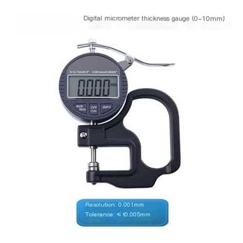 Calibrador Digital de Micrómetro para Medición de Grosor con Pantalla (0.001mm) miniatura 2