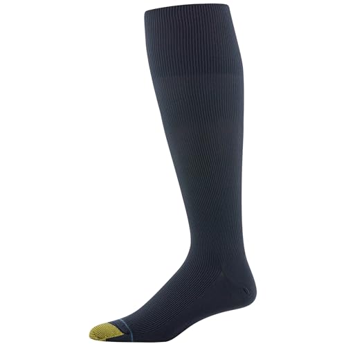 Gold Toe Men's 3-Pack Metropolitan Over the Calf Dress Socks