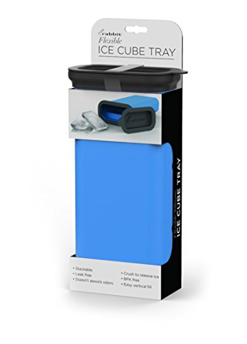 Molde de silicona para cubos de hielo con forma de conejo miniatura 2