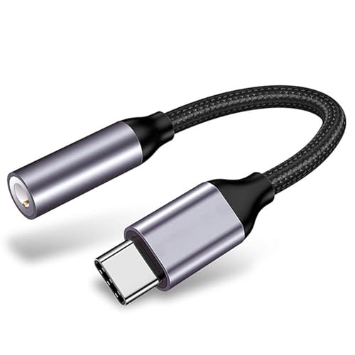 USB C to 3.5 mm CzWbNϊ I[fBIA_v^ 4 DAC XX ϋviC҂ ^y ʒ/ʘb/yΉ iPhone 16 Galaxy Xiaomi HUAWEIȂǂɑΉi_[NO[ 1j