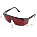 DMITER Red Laser Glasses, Enhanced Visibility Laser Safety Glasses, LG01R Adjustable Eye Protection Glasses for Red Laser Level, Rotary Lasers, and Multi-Line Laser Tools - Includes Protective Box