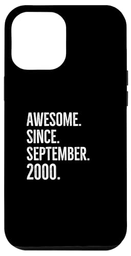 iPhone 12 Pro Max Awesome Since September 2000 Age Birthday Idea Case