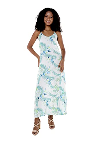 Image of Hawaii Hangover Family Matching Hawaiian Clothes, Orchid Breeze White | Family matching Hawaiian outfits, Orchid Breeze White, lightweight rayon, machine washable, tropical floral print, luaus