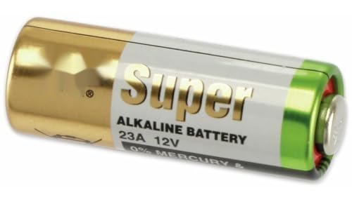 Ultra Alkaline 103020 A23 Einwegbatterie, 12 V, zylindrisch, 1 Stück im Paket, ideal für Haushaltsgeräte.