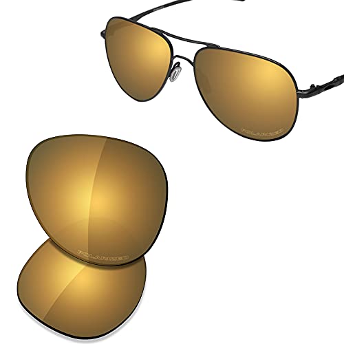 Image of SAUCER Premium Replacement Lenses & Nosepads for Oakley Elmont L OO4119 60mm Sunglasses