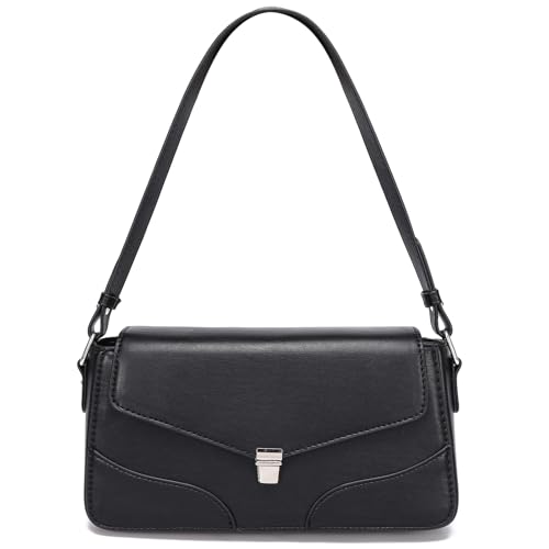 YIKOEE Womens Shoulder Bags Small Y2K Mini Purse with Vegan Leather