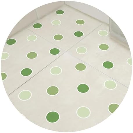 Quartinhos Adesivo Antiderrapante Piso Banheiro Bolinhas Tons Ver...