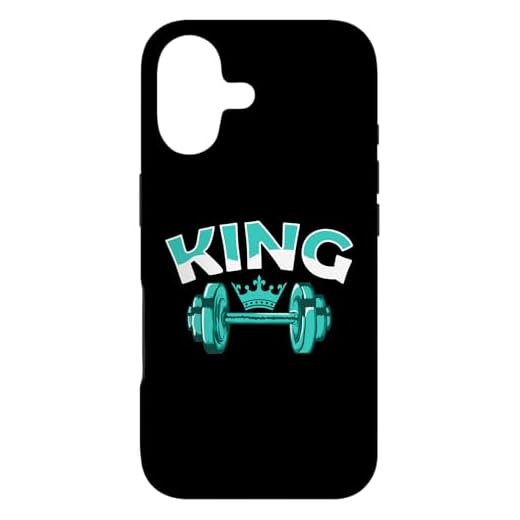 King Partner Dumbbell Case for iPhone 17