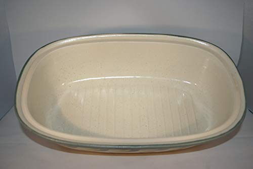 Foto von Brottopf Schilf Gross 40 cm | Brotkasten | Brotbox | Brotdose | Brotbehälter | Steinzeug | LxB 41x25