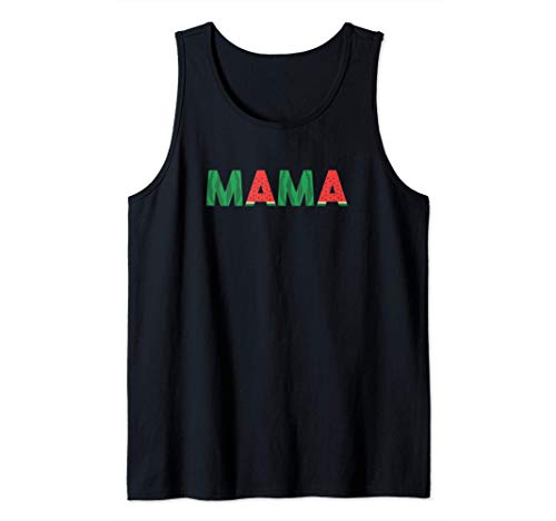 Mama Watermelon Funny Summer Fruit Gift - Great Mother's Day Débardeur
